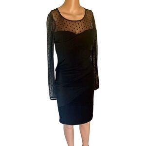 White House Black Market black bodycon cocktail dress